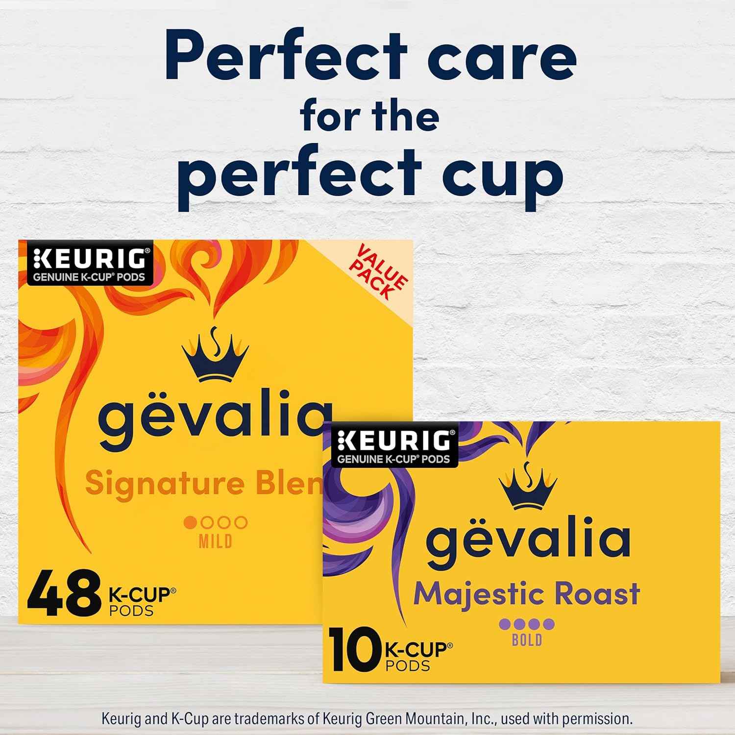 Gevalia Majestic Roast Bold Roast K‐Cup Coffee Pods, 10 ct Box