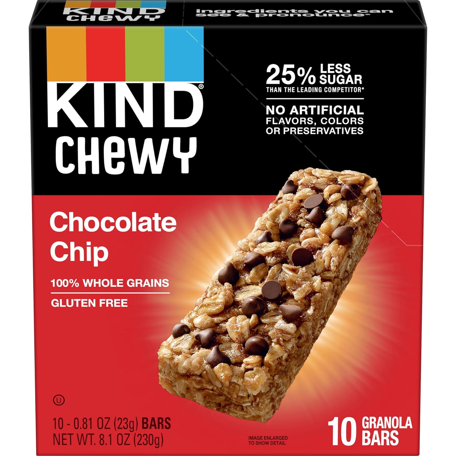 KIND_Granola_Chewy_Bar,_Chocolate_Chip,_10_Count
