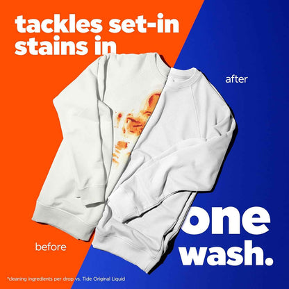 Tide Odor Defense + Oxi Laundry Detergent Pacs, Original Scent, Advanced Odor + Stain Fighter