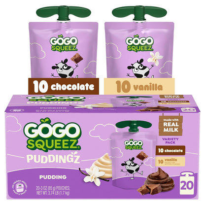 GoGo_squeeZ_PuddingZ_Variety_Pack,_On-the-Go_Chocolate_and_Vanilla_Pudding,_3_oz._Pouches_(Pack_of_20),_BPA_Free_Pouches