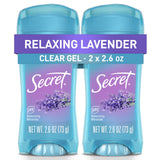 Secret Fresh Antiperspirant Deodorant for Women, 72hr Breathable Sweat & Odor Protection, Instant Freshness & Gentle, PH Balancing Minerals, Clear Gel