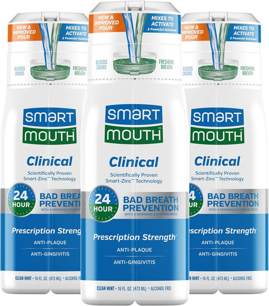 SmartMouth_DDS_Activated_Clinical_Mouthwash_-_for_Fresh_Breath_-_Clinical_Strength_Mouthwash_for_Gum_Health,_Gingivitis_&_More_-_Clean_Mint_Flavor,_16_fl_oz_(3_Pack)