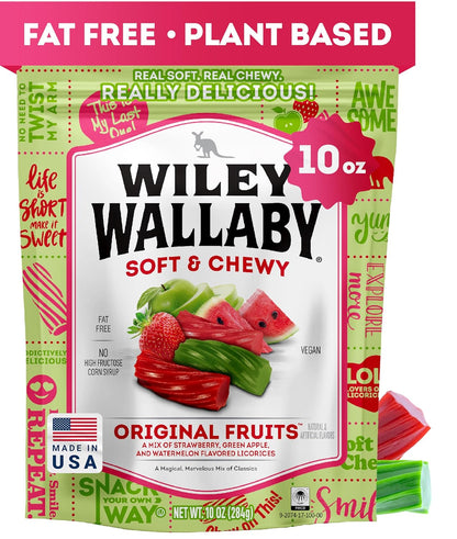 Wiley_Wallaby_Licorice_10_Ounce_Classic_Gourmet_Soft_&_Chewy_Australian_Original_Fruits_Licorice_Candy_Twists,_1_Pack