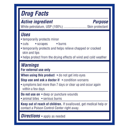Vaseline_Original_Healing_Jelly_100%_White_Petrolatum_Skin_Protectant_1_ct_for_Mess-Free_Moisturizing_On-the-Go,_with_3x_Purified_Purity-Guaranteed_Formula,_6.8_OZ