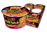 Nissin Hot & Spicy Fire Wok, Sizzlin' Rich Pork, 4.37 Ounce (Pack of 6)
