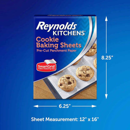 Reynolds Kitchens Cookie, Pre-Cut Parchment Paper