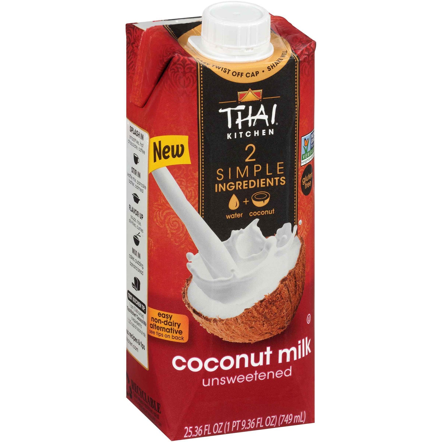 Thai Kitchen Gluten Free Unsweetened Coconut Milk