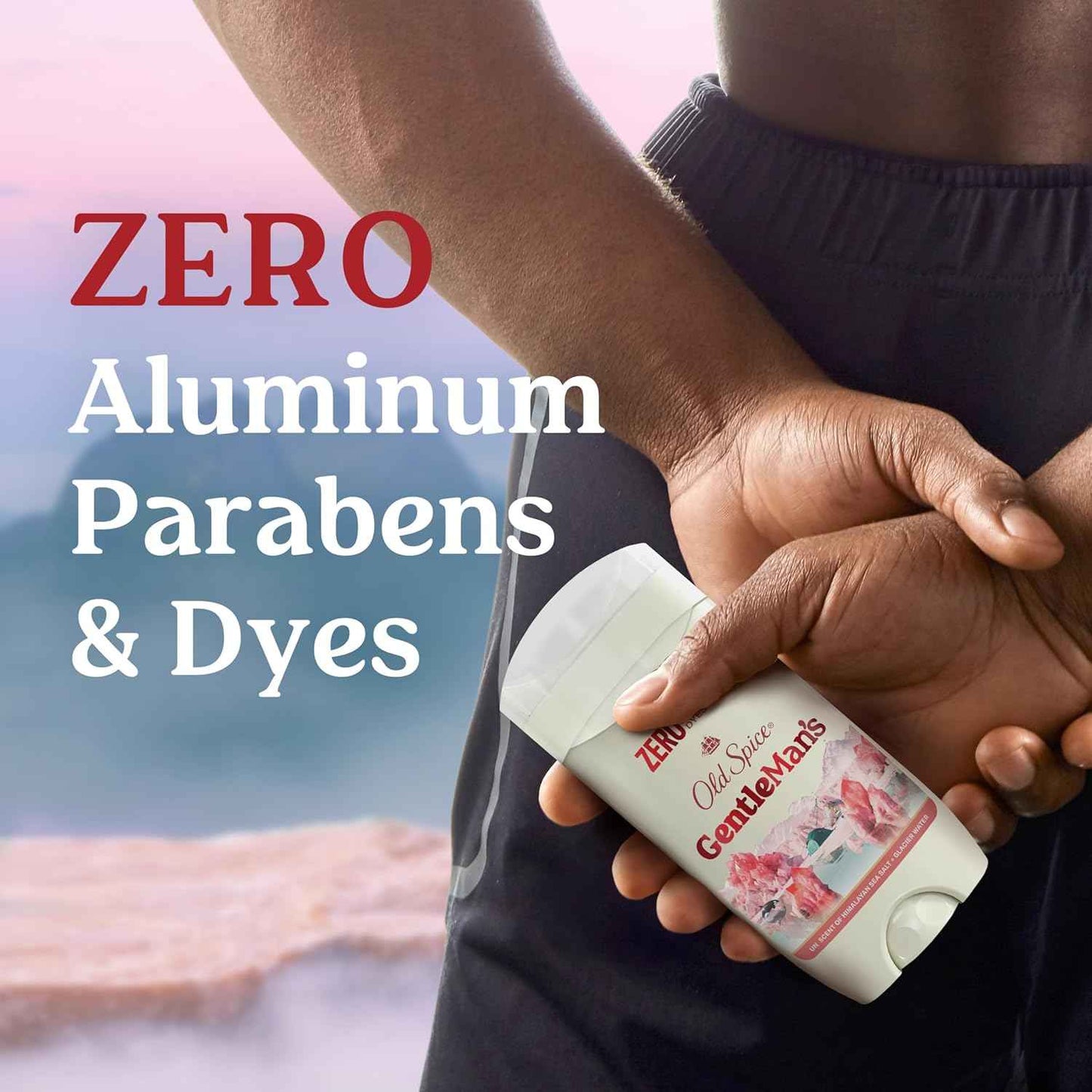 Old Spice GentleMan's Aluminum Free Dry Feel Deodorant for Men, 24/7 Lasting Freshness, Gentle on Skin with Skin Conditioners