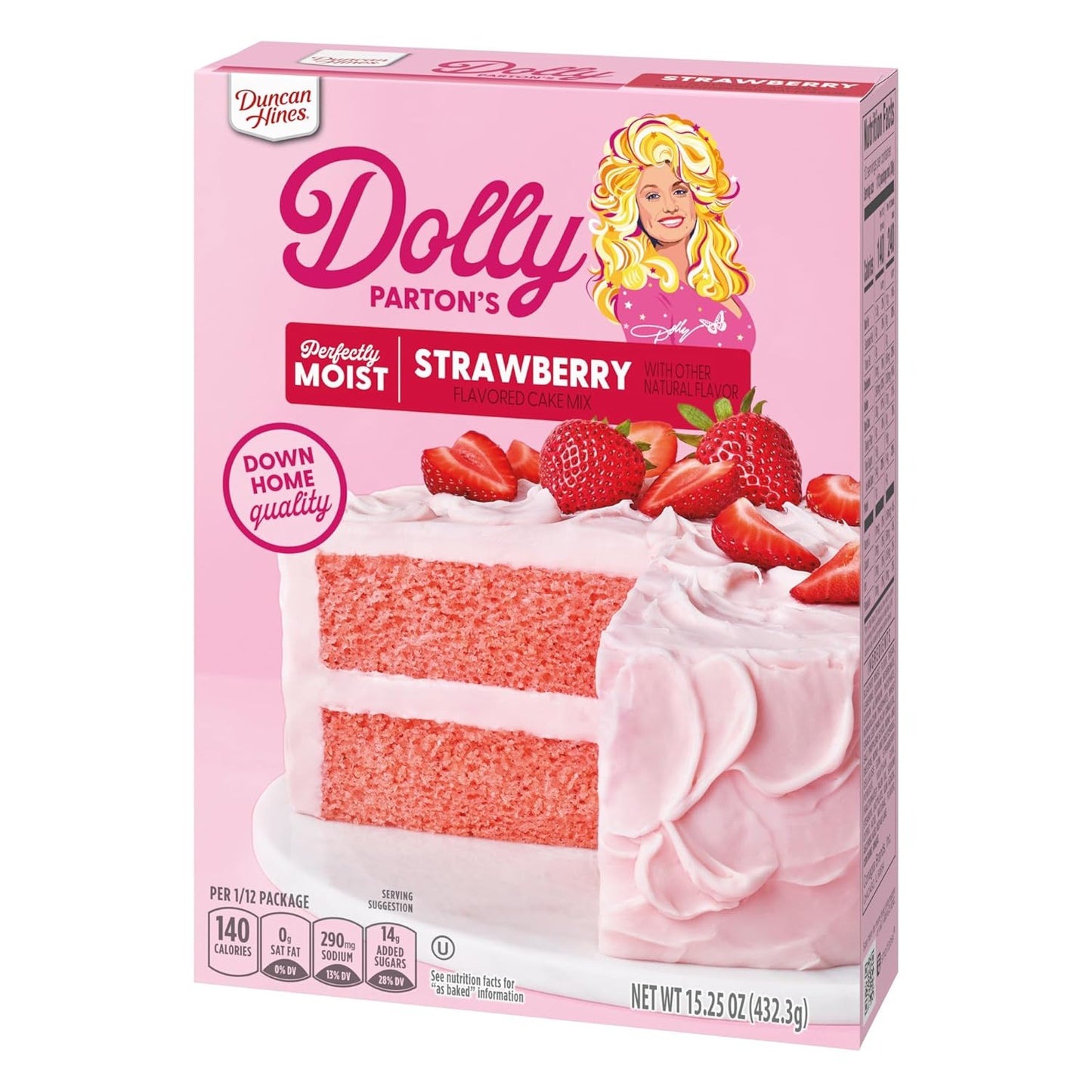 Duncan_Hines_Dolly_Parton's_Strawberry_Flavored_Cake_Mix,_15.25_oz.
