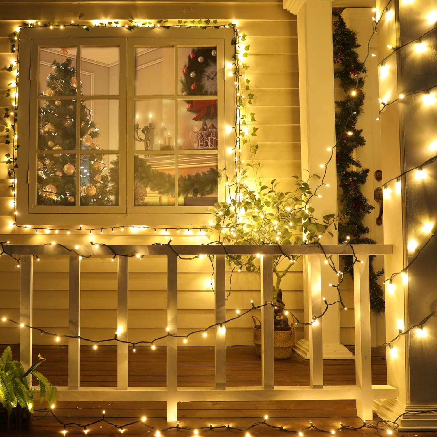 Brightown_LED_Christmas_String_Lights,_14_Feet_50LEDs_Clear_Mini_Lights_Plug_in,_Connectable_Christmas_Tree_Lights_for_Indoor_Outdoor_Bedroom_Wreath_Garland_Holiday_Party_Wedding_Christmas_Decoration