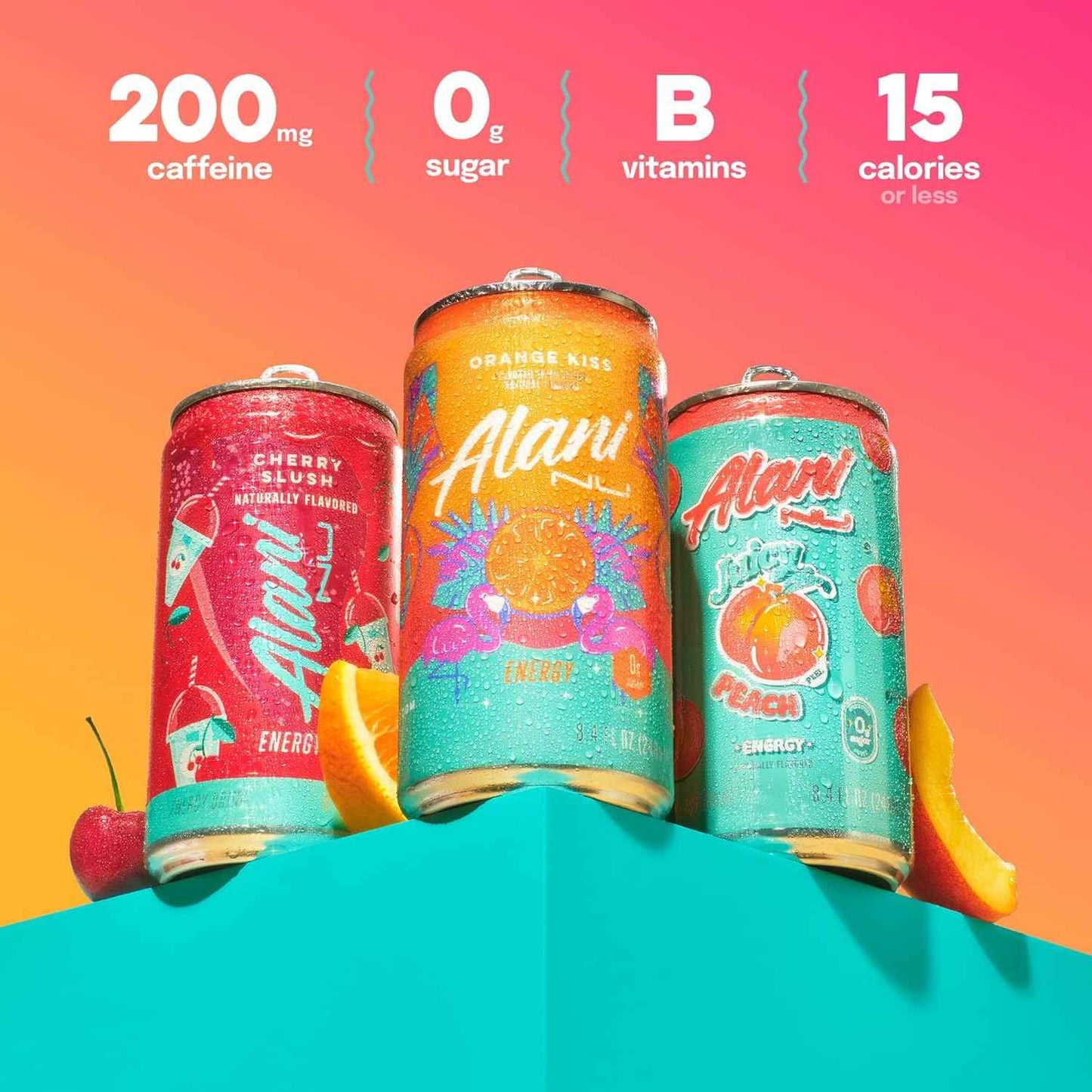 Alani Nu, Low Calorie Energy Drinks, 100mg Caffeine, Biotin, B Vitamins, Zero Sugar, 10 Calories or Less, 8 Fl Oz Cans, 12 Pack