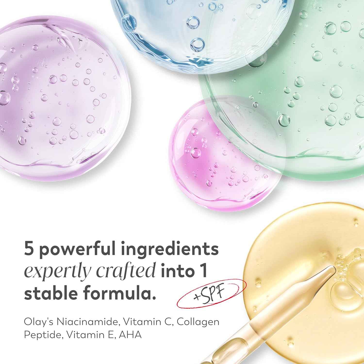 Olay Super Cream with Sunscreen SPF 30, Lightweight Face Moisturizer with Sun Protection, 5-in-1 Skin Care Benefits - Hydrating, Brightening, Firming - Niacinamide, Vitamin C, Collagen Peptide