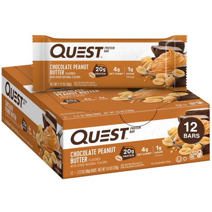 Quest Nutrition Ultimate Variety Pack Protein Bars, High Protein, Low Carb, Gluten Free, Keto Friendly