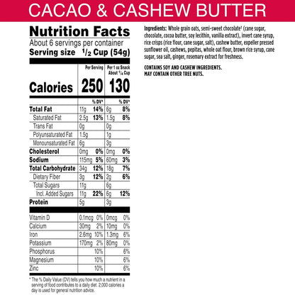 Bear_Naked_Granola_Cereal,_Whole_Grain_Granola,_Breakfast_Snacks,_Cacao_and_Cashew_Butter_Crunch_(3_Bags)