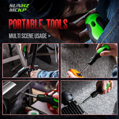 SUNHZMCKP_8_in_1_Screwdriver,_Portable_multi-purpose_screwdriver_set，High-Strength_Bits,_Phillips,_Slotted,_Torx，Suitable_for_outdoor_and_daily_repair_tools,Practical_hand_tools
