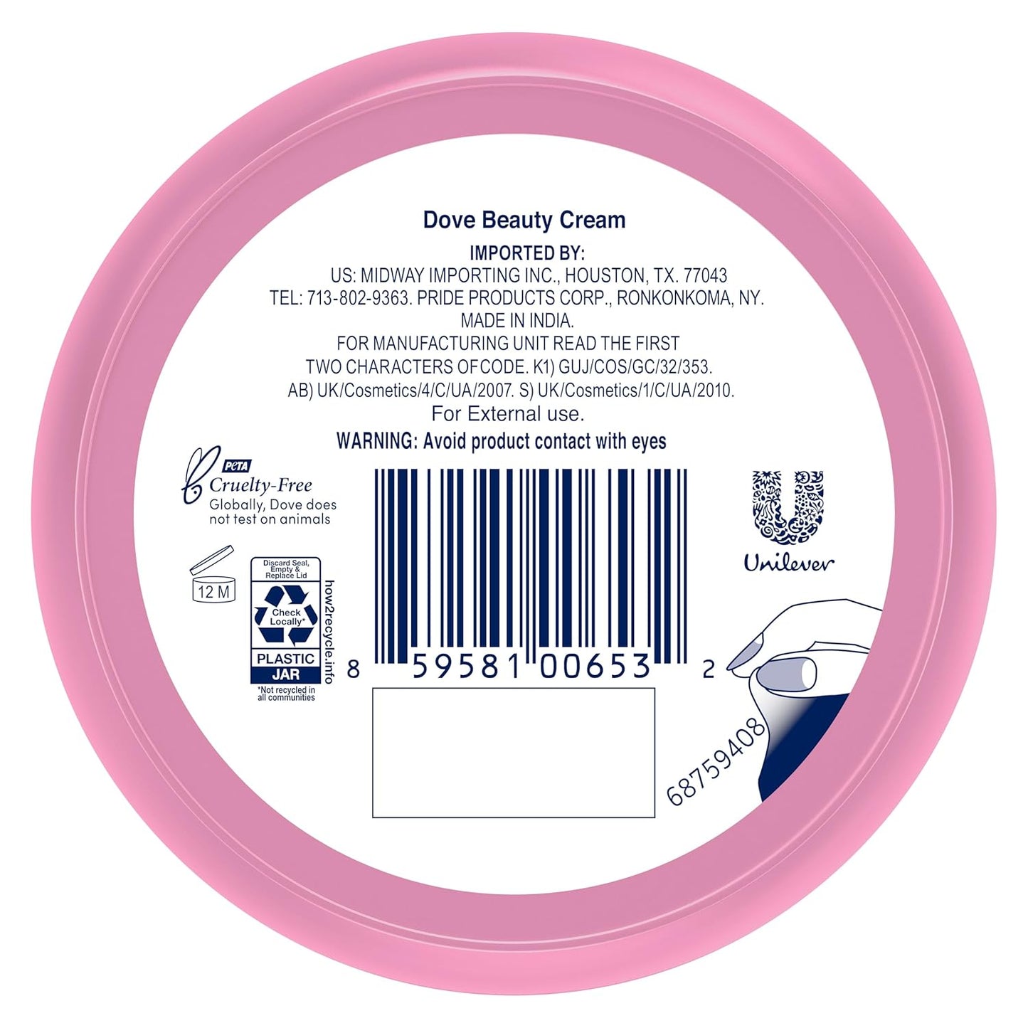 Dove_Lotion,_Beauty_Cream_-_Light,_Fast-Absorbing_Face_and_Body_Cream_for_Normal_to_Dry_Skin,_24-Hour_Moisture,_Travel_Size,_2.53_Fl_Oz._(Pack_of_12)