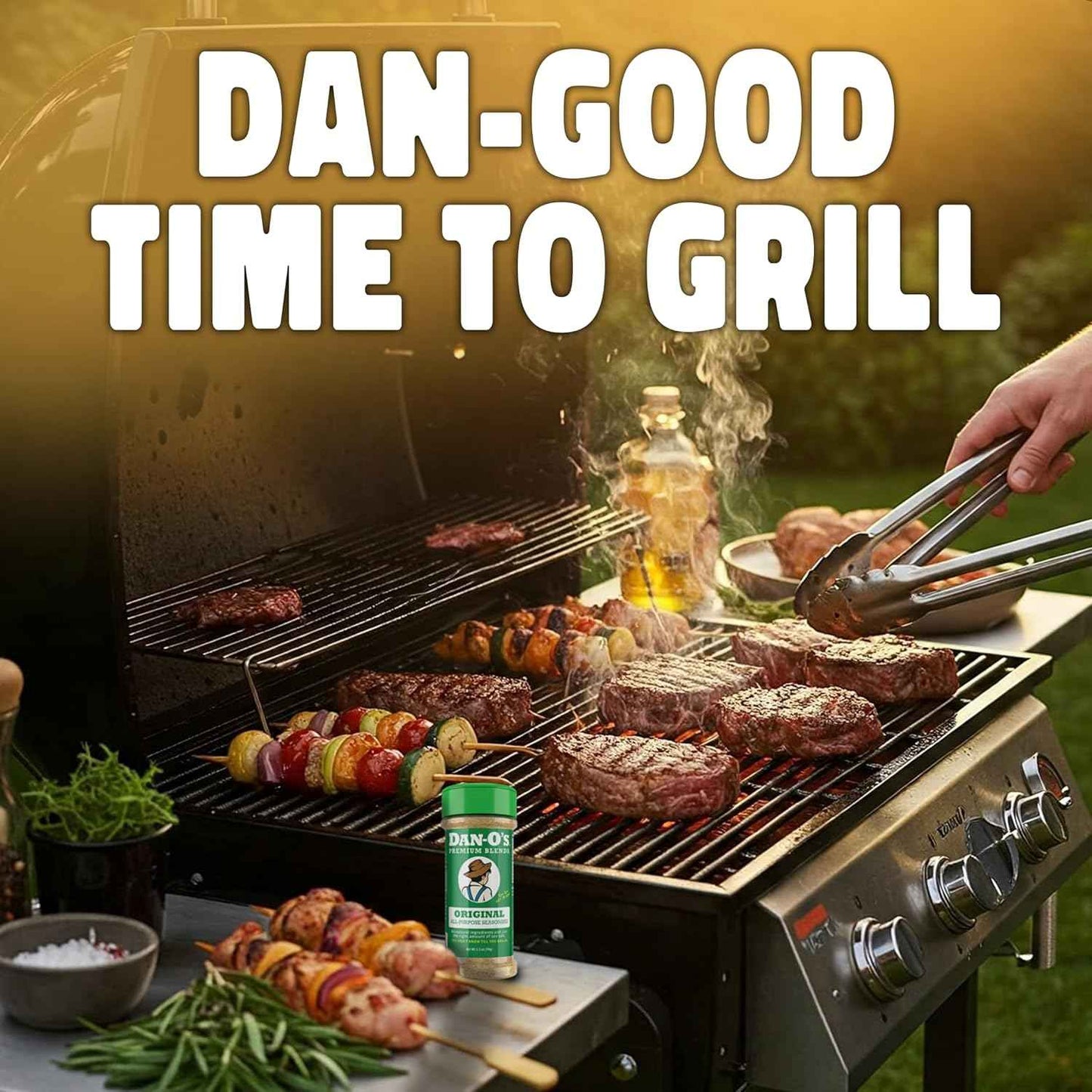 Dan-O's Outlaw Seasoning 2 Bottle Combo- Butter Dust & Butter Steak Seasoning