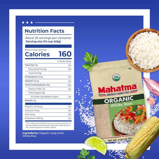 Mahatma_Organic_White_Rice,_2lb_Bag