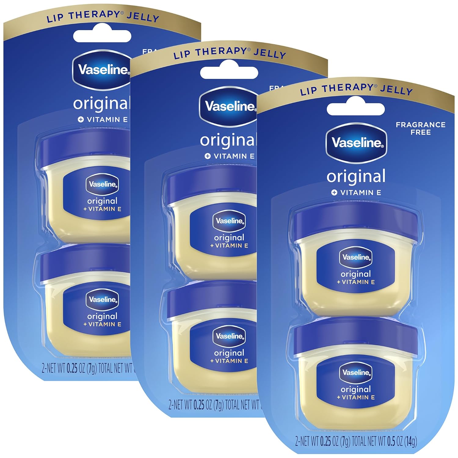 Vaseline_Lip_Therapy_Original_+_Vitamin_E,_Mini_2-Packs_(6_Jars)_–_Fragrance-Free_Lip_Balm,_Moisturizer_for_Soft,_Smooth_&_Glossy_Lips,_0.25_Oz_Ea