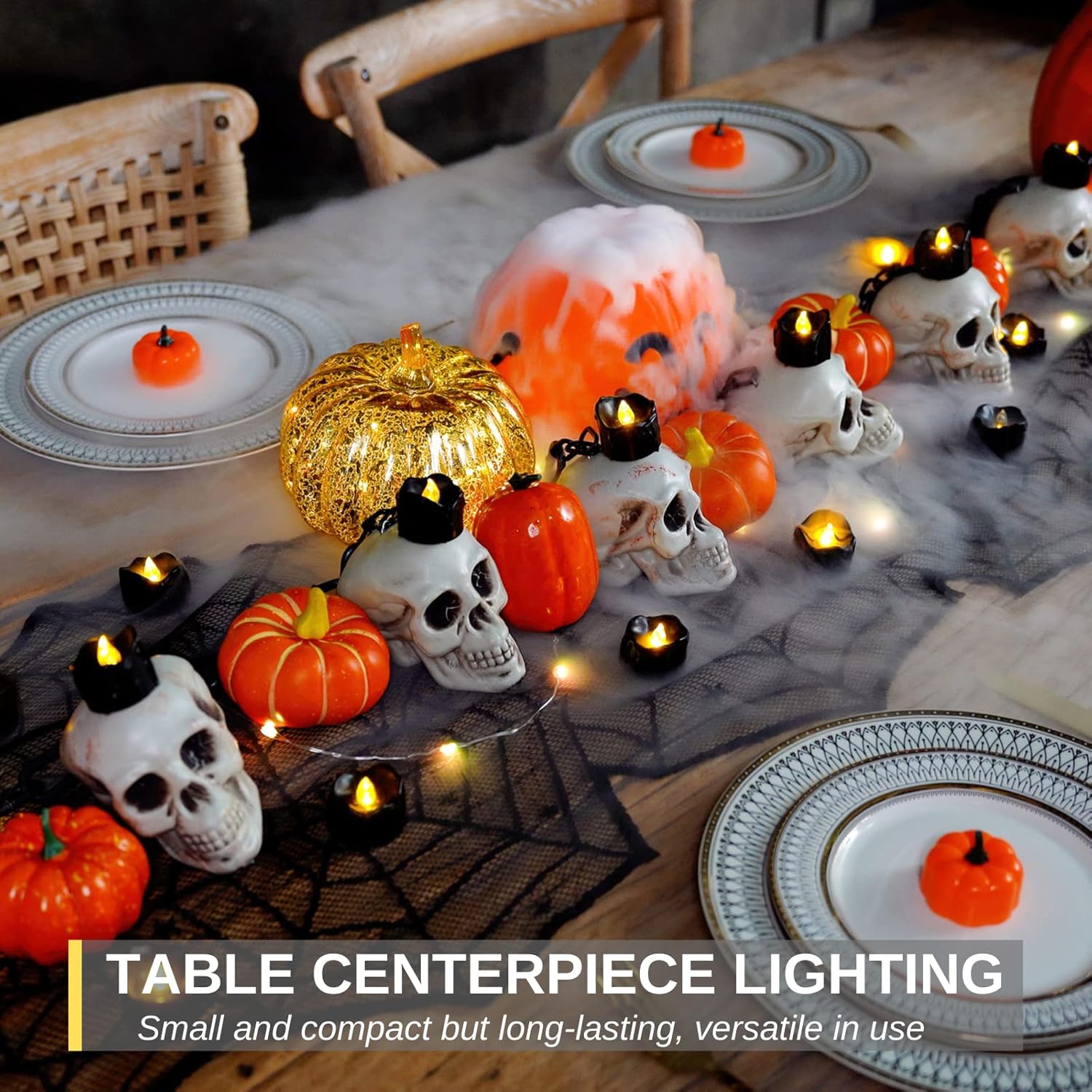 Homemory_24-Pack_Halloween_Black_Dripping_Flameless_Tea_Lights,_Battery_Operated_Flickering_LED_Candles,_Safe_for_Pumpkins,_Party_&_Holiday_Decor,_1.58"_D_x_1.2"_H,_Warm_White_Glow