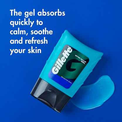 Gillette_After_Shave_Gel_for_Men,_Aftershave_for_Men,_After_Shave_Lotion_for_Men,_Calms,_Soothes_and_Refreshes_Sensitive_Skin,_Light_Fragrance,_2.5_oz,_Pack_of_6,_After_Shave_Cologne_Men,_Aftershave