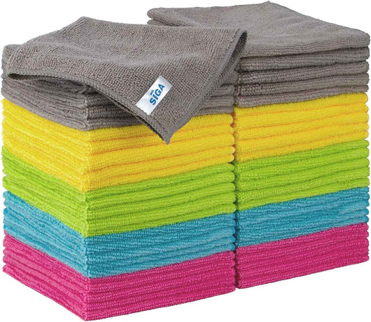 MR.SIGA Microfiber Cleaning Cloth, All-Purpose Cleaning Towels