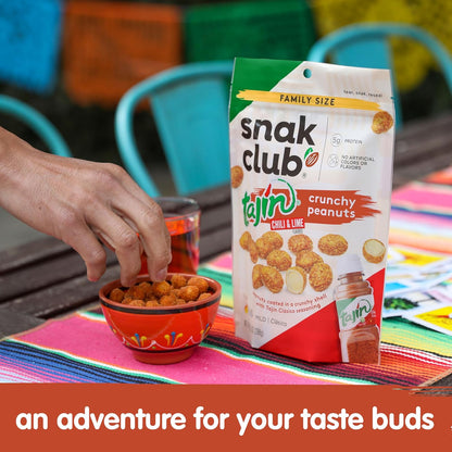 Snak_Club_Tajin_Crunchy_Peanuts,_Nuts_with_Chili_and_Lime_Seasoning,_Mild,_No_Artificial_Colors_or_Flavors,_10.5_oz_Resealable_Bag