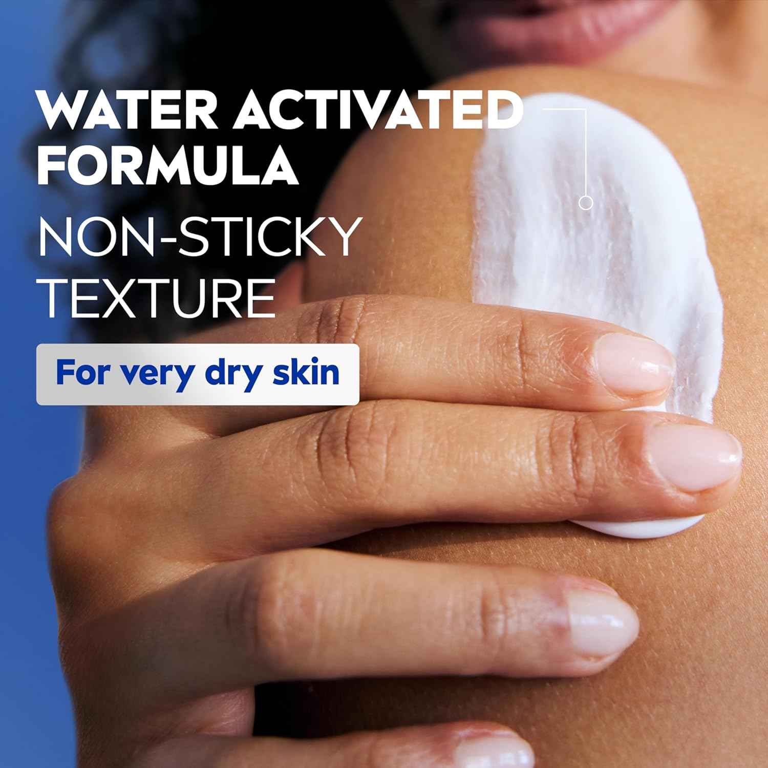 NIVEA Nourishing In Shower Lotion, Water Activated In Shower Moisturizer for Dry to Very Dry Skin, 13.5 FL OZ