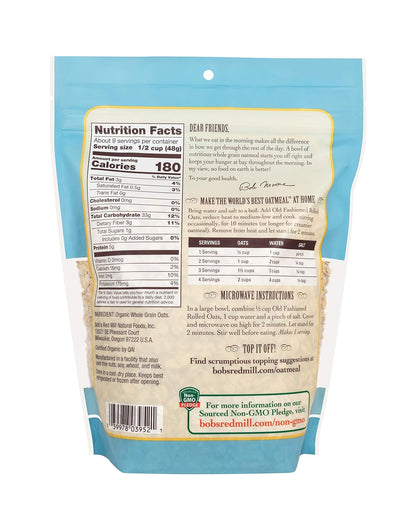 Bob's_Red_Mill_Organic_Old_Fashioned_Rolled_Oats,_16-ounce_(Pack_of_1)