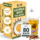 Licorice Tea - 80 Tea Bags (Pack of 2)