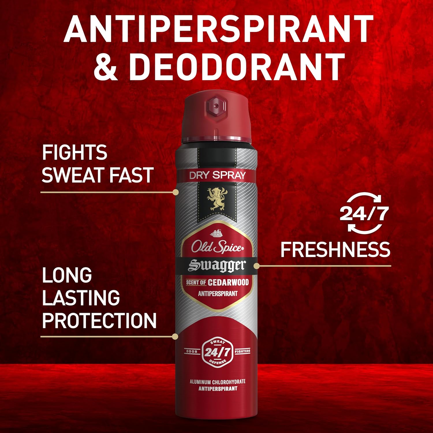 Old_Spice_Dry_Spray_Antiperspirant_Deodorant_for_Men,_24/7_Sweat_&_Odor_Protection_Spray,_Long_Lasting_Dry_Spray,_No_Residue,_Fresh_Swagger_with_Cedarwood_Scent,_4.3_oz_Cans,_(Pack_of_2)