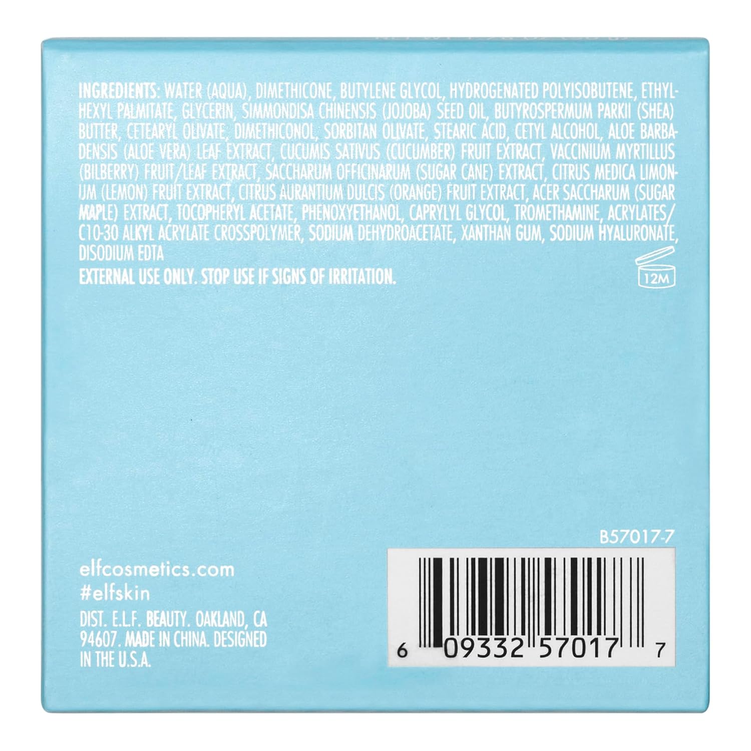 e.l.f._SKIN_Holy_Hydration!_Nourishing_Night_Cream,_Ultra-Hydrating_Moisturizer,_Infused_with_Shea_Butter,_Soothes_Skin,_1.76_Oz_(Packaging_May_Vary)