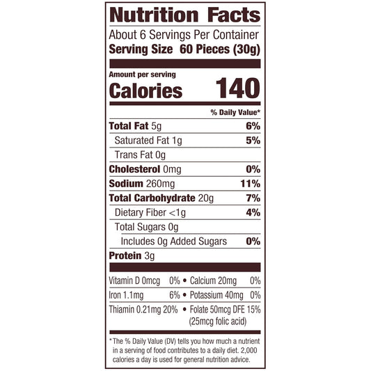Goldfish_Parmesan_Cheese_Crackers,_6.6_Oz_Bag