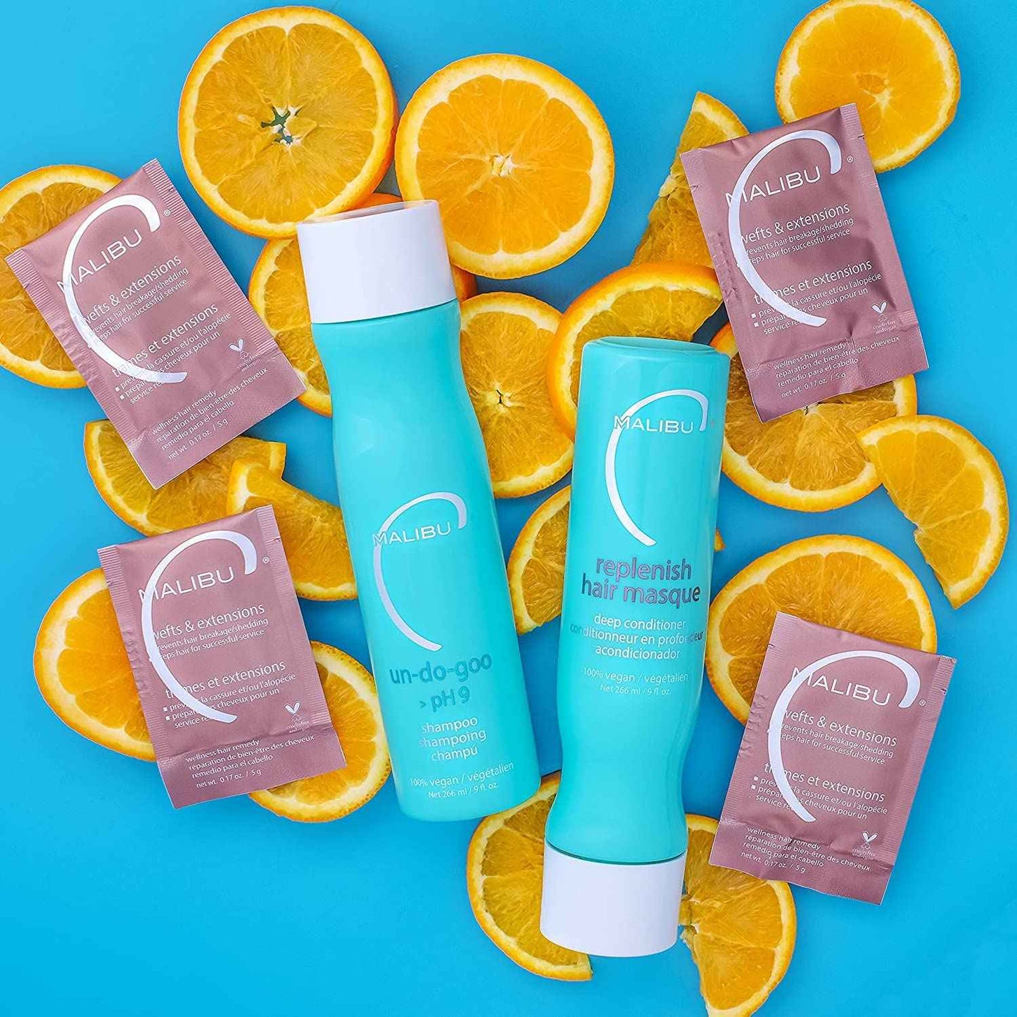 Malibu C Un-Do-Goo Clarifying Shampoo - Removes Product Build Up and Resins from Hair - Shine Restoring, Sulfate-Free Cleanser