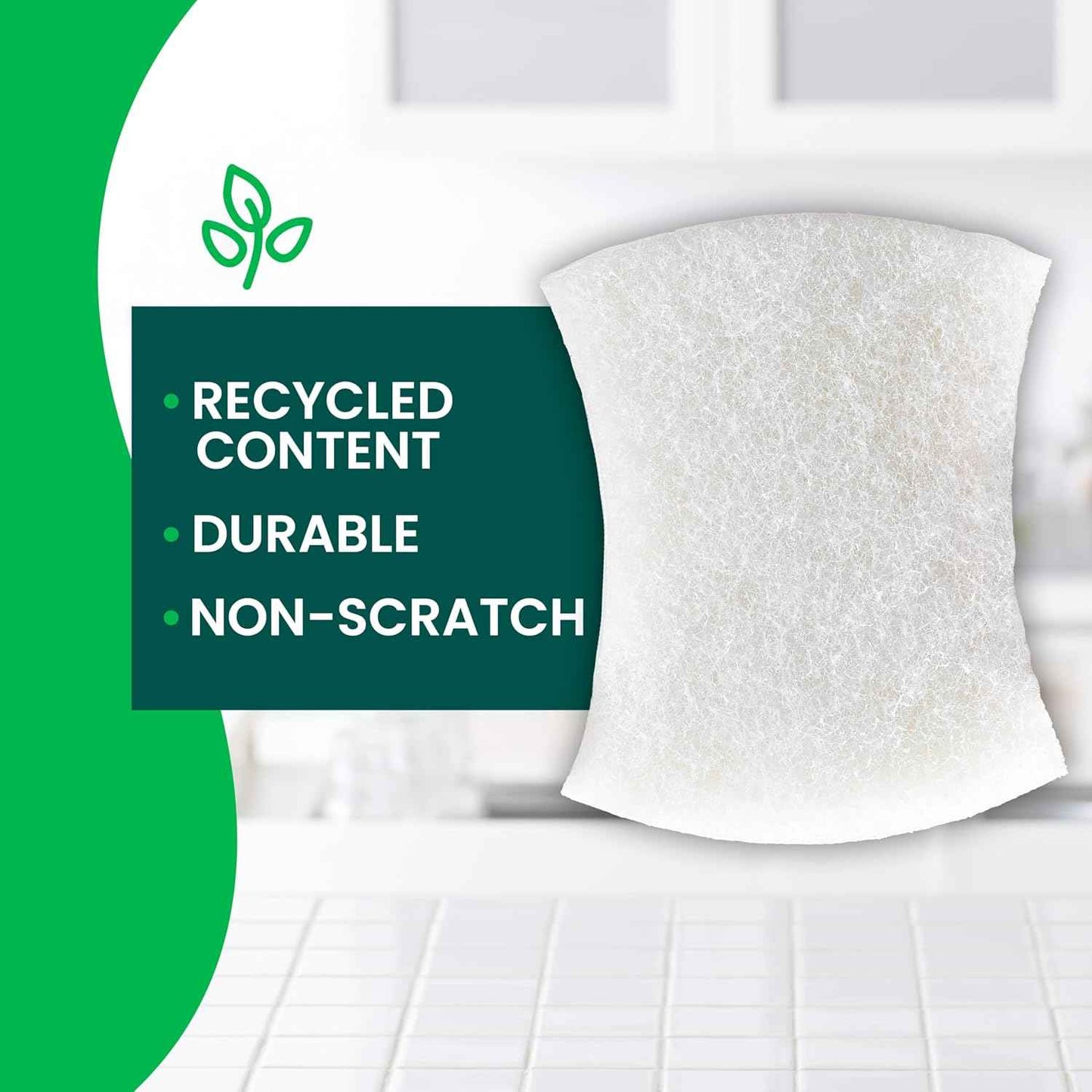 Scotch-Brite® Greener Clean™ Non-Scratch Scrub Sponge