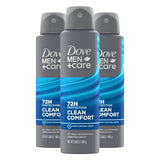 Dove Men+Care Antiperspirant Deodorant Dry Spray For Men 72-hour Sweat and Odor Protection with Triple Defense Technology, 3.8 Ounce