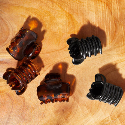 Kitsch_Small_Hair_Clips_for_Women_-_Stays_In_Place_Without_Pulling_or_Snagging_|_Durable_Plastic,_Sturdy_Small_Claw_Clips_|_Ideal_Gifts_for_Women_-_Black_&_Tortoise,_6_Pcs