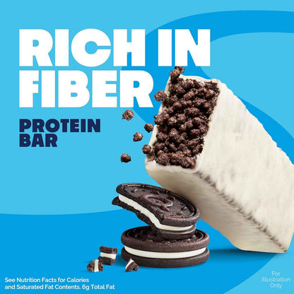 Quest Nutrition Crispy Cookies & Cream Hero Protein Bar, 18g Protein, 1g Sugar, 3g Net Carb, Gluten Free, Protein Snack, Keto Friendly, 12 Count
