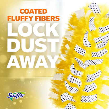 Swiffer Dusters Heavy Duty Multi-Surface Duster Refills for Cleaning, Lavender, 11 Count
