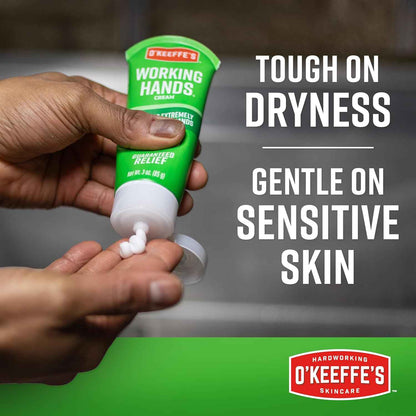 O'Keeffe's Working Hands Hand Cream for Extreme Dryness - Repairing Skincare for Cracked, Dry Hands