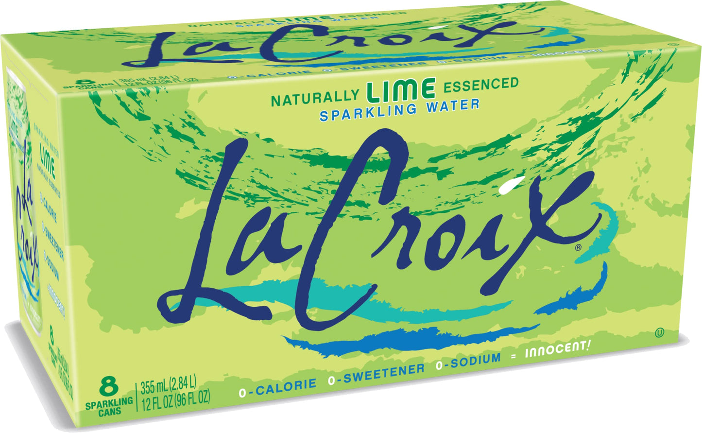 Lime - 8 Fl Oz (Pack of 12)