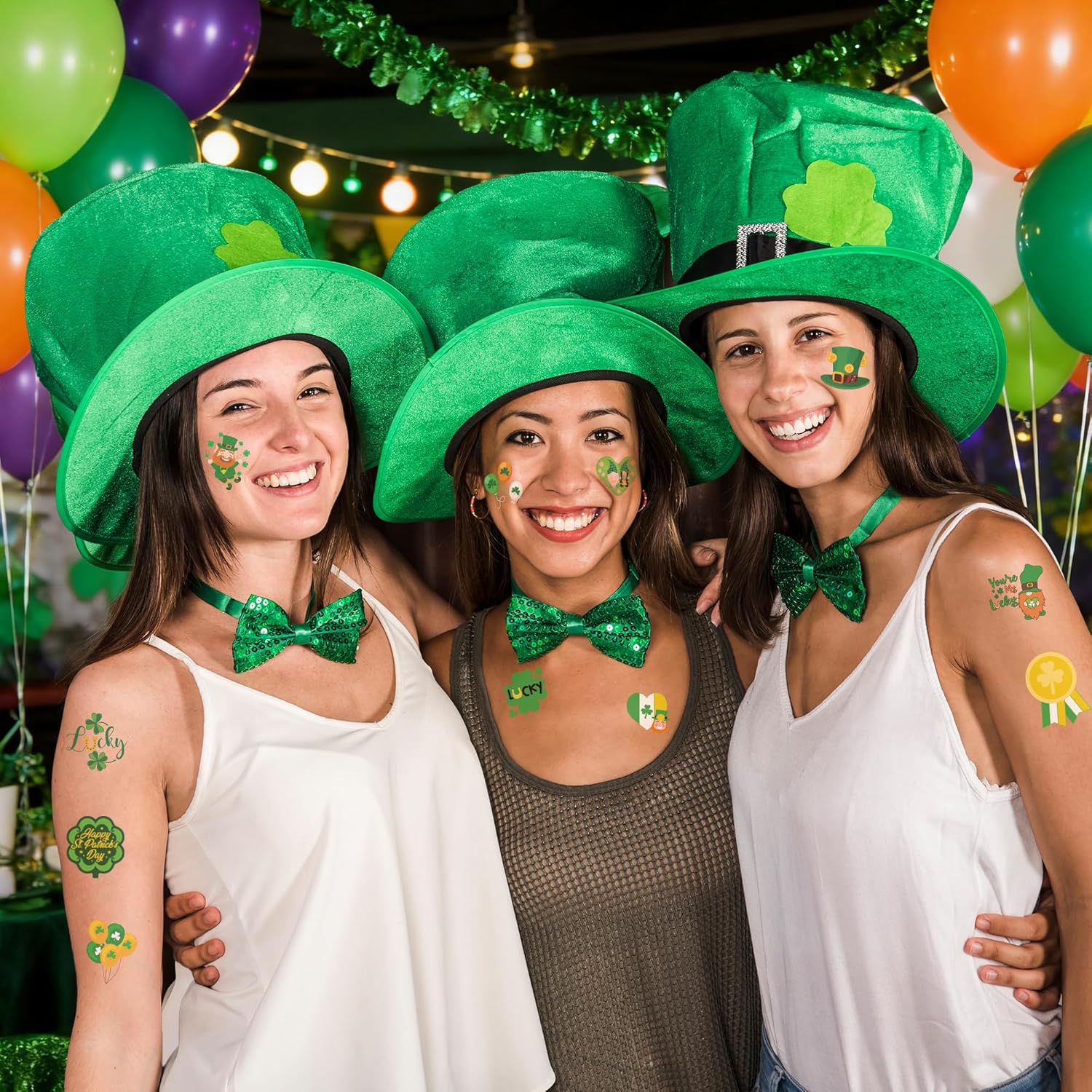 150_Pack_St_Patricks_Day_Tattoos_-_St_Patricks_Day_Accessories_-_St._Patricks_Day_Shamrock_Decorations_Gifts_for_Kids_Stickers_Games_Toys_Crafts_Party_Favors_|_St_Patricks_Day_Shirt_Women