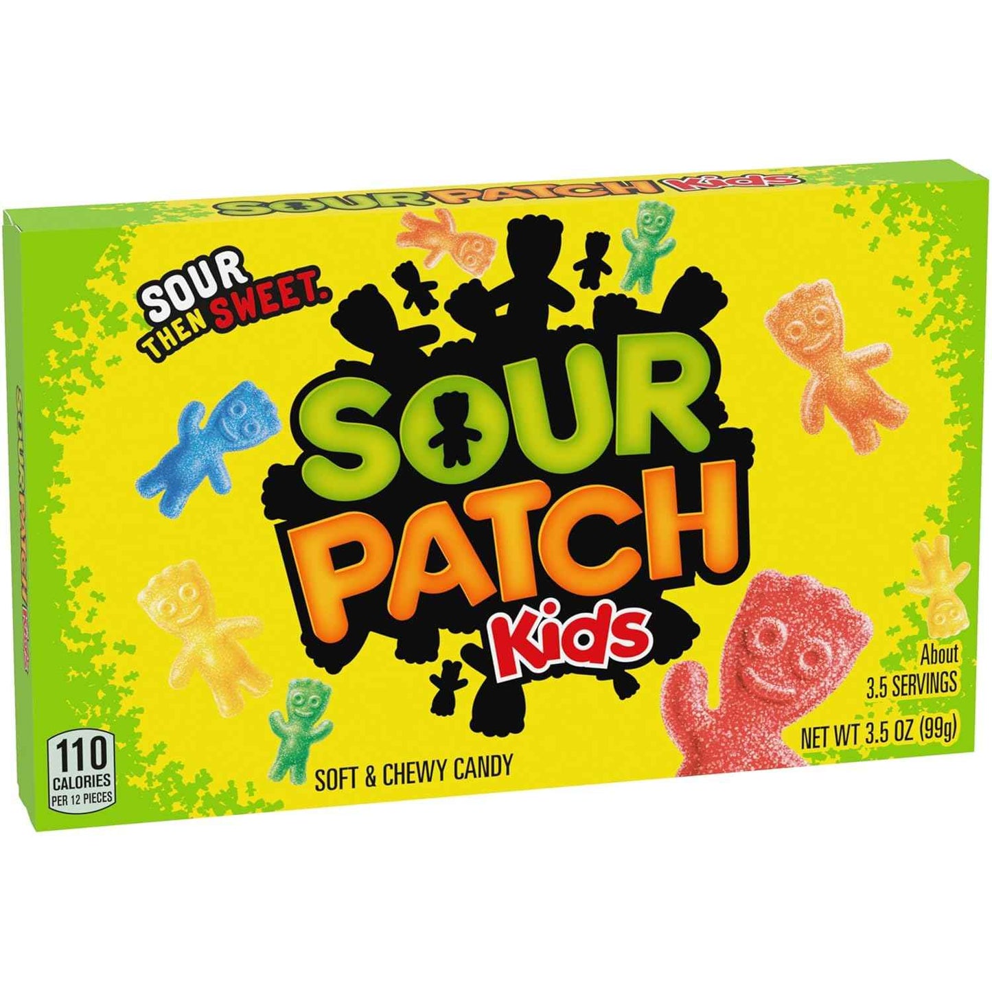 SOUR PATCH KIDS Original Candy, SOUR PATCH KIDS Watermelon Candy & SWEDISH FISH Candy Variety Pack, Easter Candy, 15 Movie Theater Candy Boxes