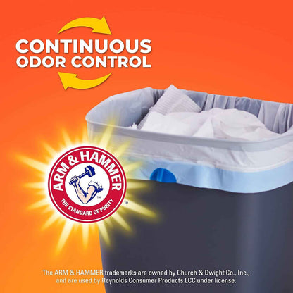Hefty Medium Trash Bags, 8 Gallon