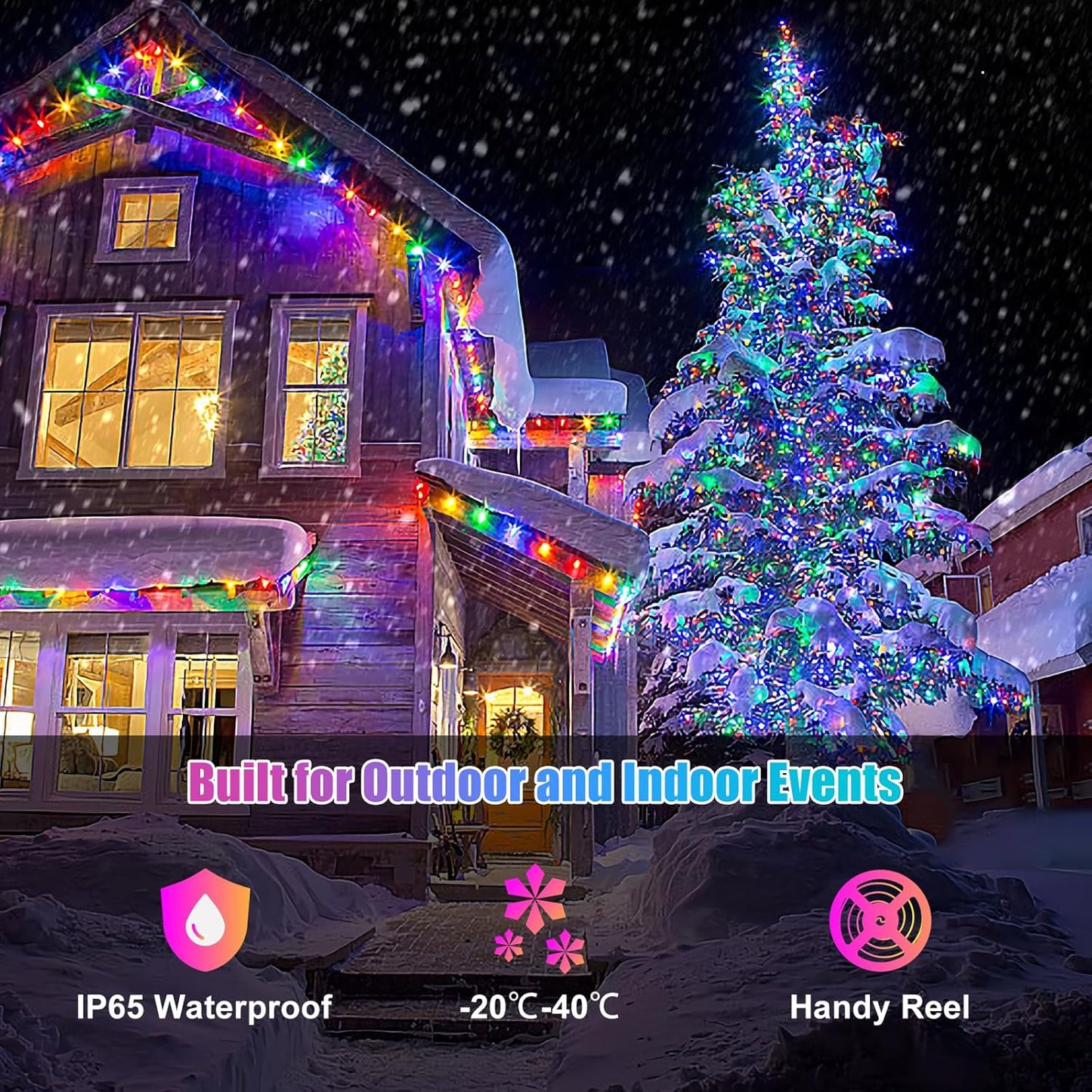 RGB_Smart_IC_String_Lights_Indoor_16FT/5M_[APP_&_Remote_Control],_50_LEDs_Multicolor_Fairy_Lights,_USB_Powered_&_IP65_Waterproof,_Music/Voice_Sync,_Fairy_String_Lights_for_Christmas,_Party