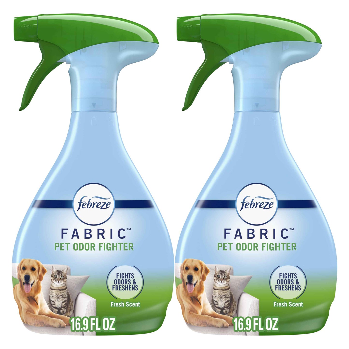 Febreze Fabric Spray Air Freshener, Odor-Fighting Fabric Refresher, Sneaker Balls Alternative, Couch Cleaner, Linen Spray, Multi-Use, Pet Odor Fighter Scent