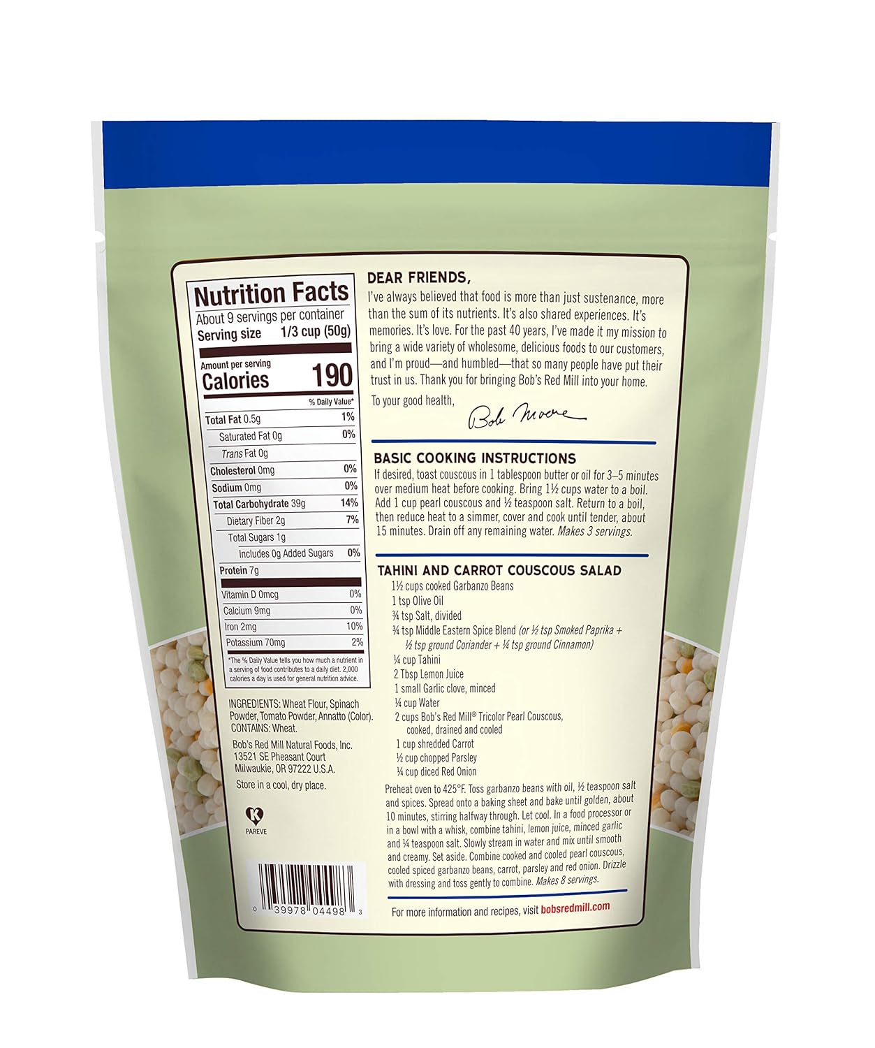 Bob's_Red_Mill_Tri-Color_Pearl_Couscous,_Quick_Cooking_-_1_Pound_(Pack_of_1)_-_Non-GMO,_Vegan,_Israeli_Couscous_-_Non_GMO,_Vegan,_Israeli_Couscous,_Kosher