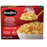 Stouffer's Grandma's Chicken And Vegetable Rice Bake, Family Size, Frozen Family Dinners