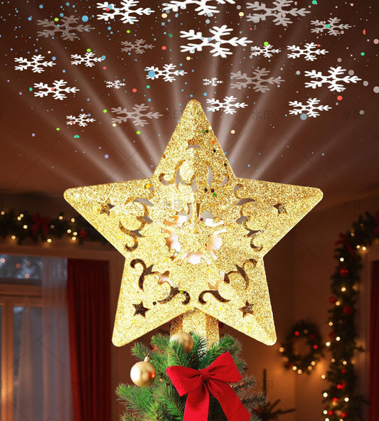 Christmas_Tree_Star_Topper,_Built-in_Led_360°_Rotating_Snowflake_Projector_Pentagram_Plug_in_Christmas_Tree_Ornament_for_Indoor_Office_Xmas_New_Year_Holiday_Tree_Decor_(Golden)