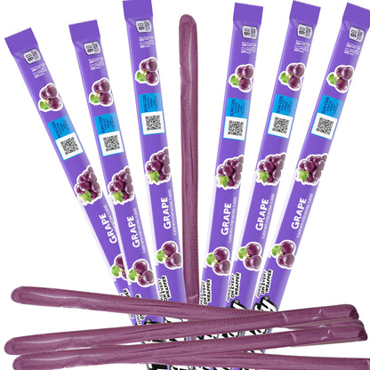 Grape Taffy Rope Candy, 24 Pack, Taffy Candy, Individually Wrapped Candy, 0.81 Ounce Ropes